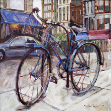 6- SohoCanal Str Acrylic on canvas 30x30 2010 Private collection